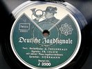 A045/ HÖRRMANN-SPRECHER-Deutsche Jagdsignale-Revierförster-COVER-78rpm Schellack