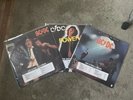 3 AC/DC Promotional Copy Records / Near Mint Condition / VG+ With Gold Stamps