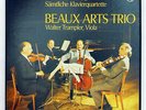 BEAUX ARTS TRIO, TRAMPLER – BRAHMS complete piano quartets PHILIPS 3xLPs box NM