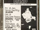 Rollins Band 1989 Sydney Aust Tour flyer Hard Ons Massappeal Lubricated Goat