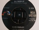 45 - Elvis - GSS - DOS - All Shook Up / ...Heartaches Begin - VG+