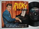 RICKY NELSON Hello Mary Lou / Travelin' Man + 2 EP 45 7