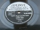 DUANE EDDY     1959  UK  78   FORTY MILES OF BAD ROAD     LONDON  HLW.8929