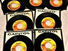 BEATLES 72000 CAPITOL OF CANADA LOT: 7 RARE 45s w RINGO’S “LOVE ME DO” + BONUS