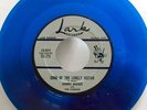 JOHNNY ROCKER The Cheques 45 Song of the Lonely Guitar BLUE Wax doowop  Mc82