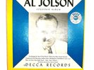 Al Jolson Souvenir Album vol. 2 33 Rpm Decca Vinyl LP Record