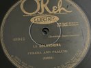 78 RPM (Hawaiian) Ferera & Paaluhi OKey 40943 Charmaine  La Golondrina V+