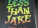 Less than jake silver linings w/screen printed cover 71/100 Vinyl Sealed
