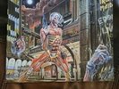 Iron Maiden  Somewhere In Time Lp, SJ12524, Year 1986 Original, Vg++