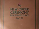 New Order Ceremony , In A Lonely Place Italian 12