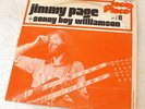 Jimmy Page Led Zeppelin + Sonny Boy Williamson RARE 1972 French pressing LP NR 