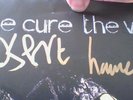 THE CURE THE WALK FICS18 SIGNED  BY ROBERT POSTER SLEEVE LTD EDITION RARE