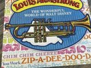 Louis Armstrong The Wonderful World Of Walt Disney Record - Brand New Condition