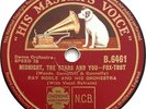 Ray Noble Orchestra. Midnight The Stars And You. HMV B.6461  VG / VG-
