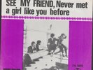 VINYL SINGLE  //  THE  KINKS  --  SEE  MY  FRIEND