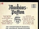 PHILIPS - BACH MATTHAUS PASSION - ED1 MENGELBERG - SCHEY / VINCENT 4LP - EX/EX+