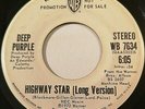 DEEP PURPLE - USA DEMO/PROMO/WHITE LABEL Vinyl 7