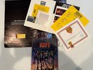 KISS ON TOUR 1976 Rock And Roll Over TOUR BOOK Program Folder Insert Ticket Set
