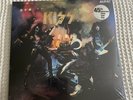 KISS ALIVE COLORED VINYL 45TH ANIVERSARY LP IN HAND CLEAR WHITE RED YELLOW LOOK