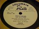 Joe Williams promo blues 78 Columbia  