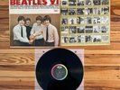 The Beatles VI LP Vinyl OG 1965 Mono US Capitol Records Inner Sleeve VG+/VG+