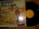 SONNY ROLLINS Way Out West LP Jazz Contemporary DG 1957 Issue Hard Bop