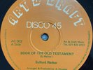 SLYFORD WALKER Book Of  Old Testament JAH STITCH Speak ART & CRAFT AC002  12” NM