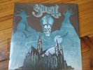 GHOST  /  OPUS EPONYMOUS    CLEAR BLACK RED YELLOW SPLATTER   LMTD EDITION