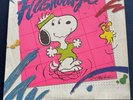Snoopy Vinyl Record “Flashbeagle” Peanuts Shulz Charlie Brown Records