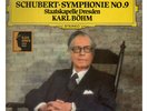 Schubert Staatskapelle Dresden Karl Bohm Lp Symphonie No 9 Deutsche Grammophon ‎