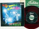 BEATLES LADY MADONNA ODEON OR-1902 JAPAN RED VINYL VINYL 7