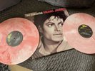 The Essential Michael Jackson 2005 Marble Pink Double LP Like New  RARE