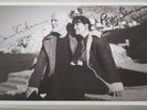 PINK FLOYD DAVID GILMOUR SIGNED PHOTO & POLLY SAMSON SIGNED BOOK SET RARE