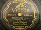 VICTOR V-40014 Jimmie Rodgers 78 rpm E- pre war country