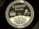 Edison Diamond Disk 51573 Mike Speciale Billy Wynne Orchestra Row Rosie Arabella
