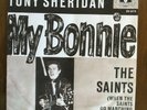 The Beatles -Tony Sheridan My Bonnie 45 1st German Pressing Beautiful Record