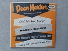 DEAN MARTIN EP Let Me Go Lover  CAPITOL EAP 1-9123 (1955)