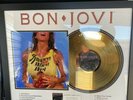 bon jovi slippery when wet gold vinyl