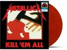 Metallica Kill 'em All LIMITED RED VINYL LP - EXCLUSIVE