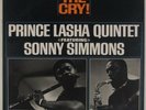 PRINCE LASHA: The Cry  US ’63 Contemporary DG Mono Promo Jazz LP Sonny Simmons