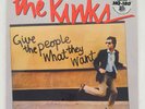 Kinks – Give The People What They Want - 180g Clear Vinyl – Friday Music -SEALED