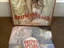 BRITNEY SPEARS - CIRCUS CLEAR WHITE & GOLD SWIRL UO FIRST PRESS VINYL LP