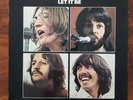 VINYL THE BEATLES Let It Be PCS 7096 RED APPLE LAMINATED SLEEVE UK -3U / -3U LP