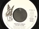 AQUARIAN DREAM: you're a star / mono ELEKTRA 7
