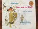 VINYL PROKOFIEV Peter & The Wolf SAX2375 BLUE SILVER COLUMBIA UK 1st KARAJAN LP