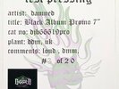 TEST PRESSING The Damned White EP 2008 - *Alternative Recordings* - DJB66619PRO