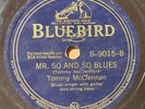78 RPM - Tommy McClennan, Bluebird 9015 