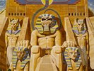 Vtg 1984 IRON MAIDEN Album POWERSLAVE Textured Cover 1ST PRESS Vinyl OG NR MINT