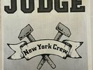 Judge “New York Crew” Schism Records number 2 Straight Edge New York Hardcore