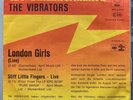 THE VIBRATORS: 1977 Mint LONDON GIRLS 7” Promo - Product Facts - Germany